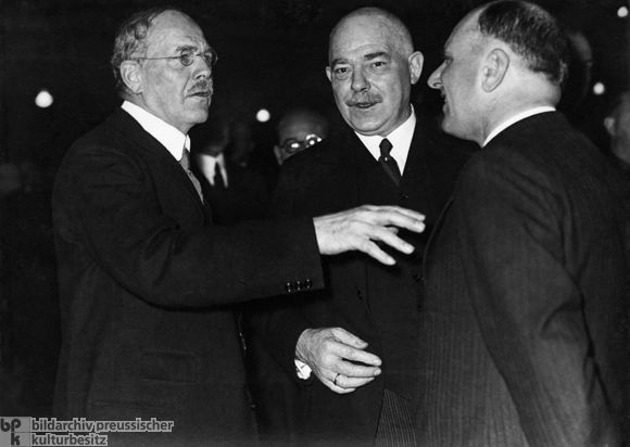 Leading Industrialist Carl Friedrich von Siemens and Banker Franz von Mendelssohn (November 7, 1933)